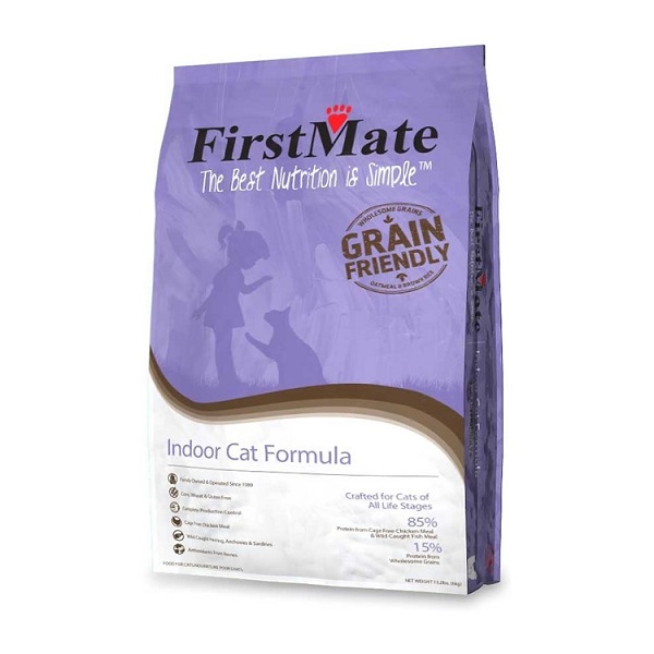FirstMate Grain Friendly Indoor Cat Formula Cat Food - 13.2lb