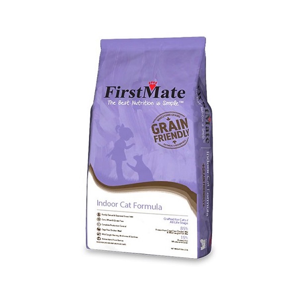FirstMate Grain Friendly Indoor Cat Formula Cat Food - 5lb