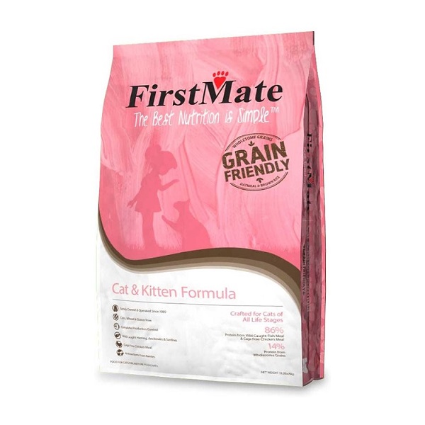 FirstMate Grain Friendly Cat & Kitten Formula Cat Food - 13.2lb