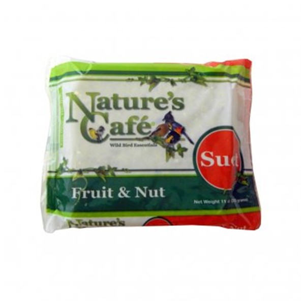 Nature's Cafe Fruit & Nut Wild Bird Suet - 11oz