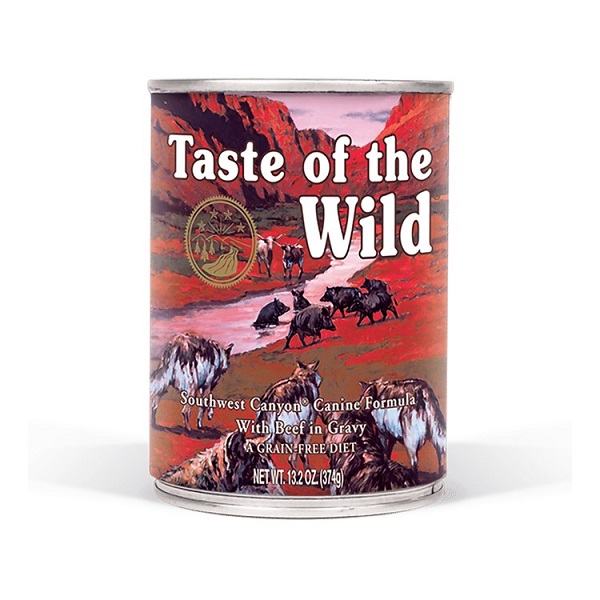 Taste of the Wild Southwest Canyon Canine Recipe w/Wild Boar Grain-Free Wet Dog Food - 13.2oz