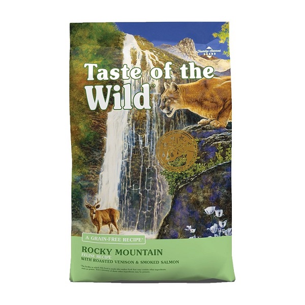 Taste of the Wild Rocky Mountain w/Venison & Salmon Grain-Free Dry Cat Food - 15lb