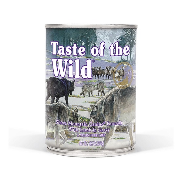 Taste of the Wild Sierra Mountain Canine Recipe w/Lamb Wet Dog Food - 13.2oz