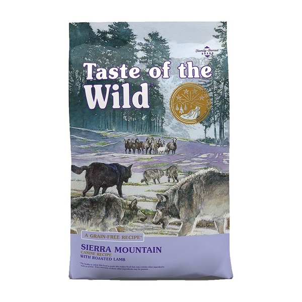 Taste of the Wild Sierra Mountain Canine Recipe w/Roasted Lamb Dry Dog Food - 5lb
