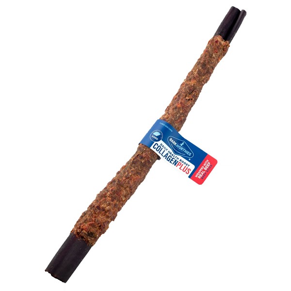 Barkworthies Collagen Stick Wrapped with Beef 12"