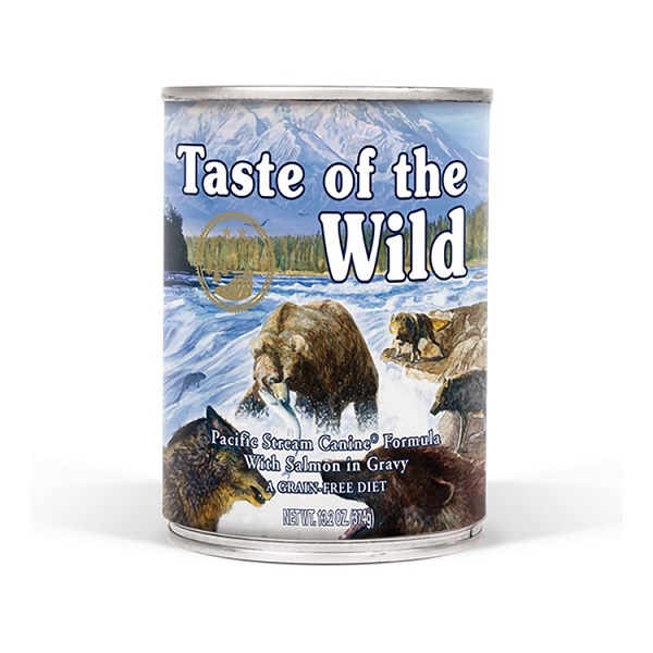 Taste of the Wild Pacific Stream Canine Recipe w/Salmon in Gravy Grain-Free Dry Dog Food - 13.2oz