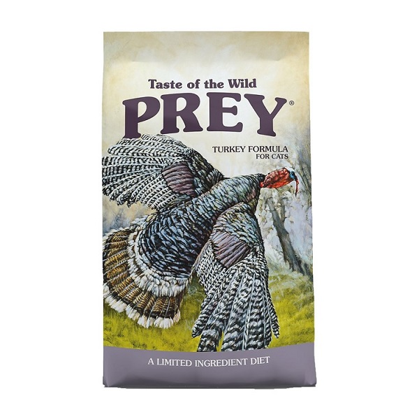 Taste of the Wild PREY Turkey Formula Limited Ingredient Recipe Dry Cat Food - 15lb