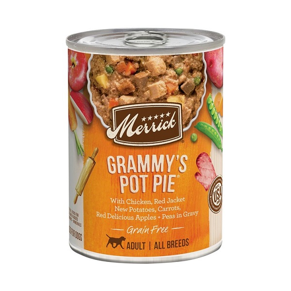 Merrick Grammy's Pot Pie w/Chicken & Vegetables Grain Free Wet Dog Food - 12.7oz