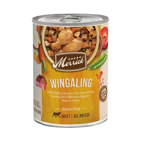 Merrick Wingaling w/Chicken & Vegetables Grain-Free Wet Dog Food - 12.7oz