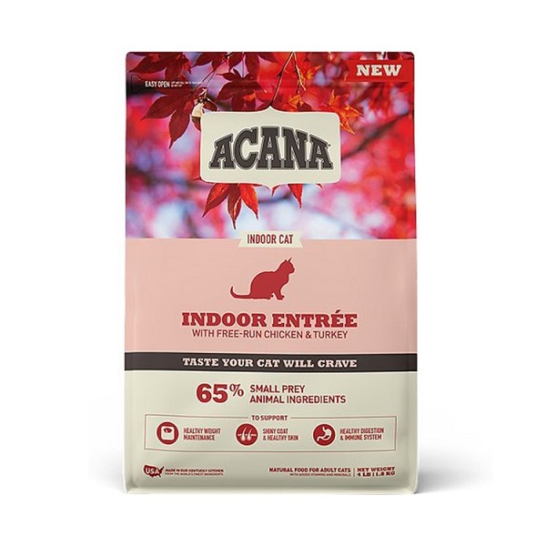 ACANA Chicken & Turkey Entrée Indoor Adult Cat Food - 4lb