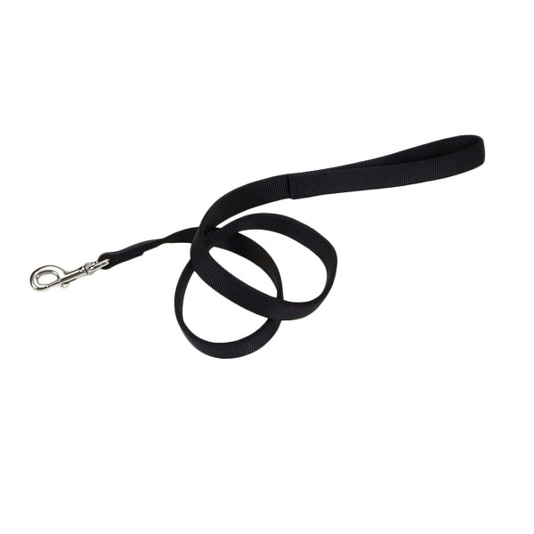 Coastal Pet Products Double-Ply 6' Dog Leash - Black