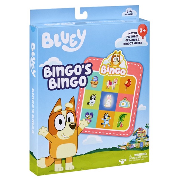 License 2 Play Bluey Bingo’s Bingo Card Game