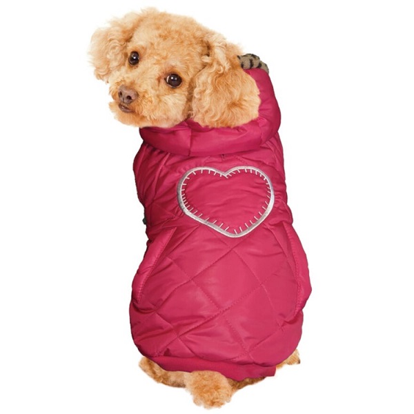 Ethical Pet Dogs' Girly Puffer Coat - Pink