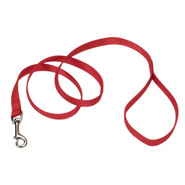 Coastal Pet Products 5/8" Single-Ply 6' Dog Leash - Red