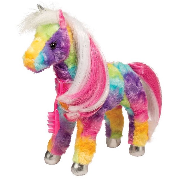 Douglas Cuddley Toys - Jacinta Rainbow Princess Unicorn