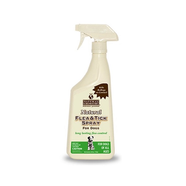 Natural Chemistry Natural Flea & Tick Spray For Dogs - 24oz