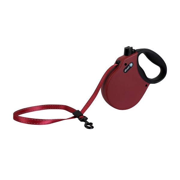 Alcott Adventure 10' X-Small Retractable Leash (25lb) - Red