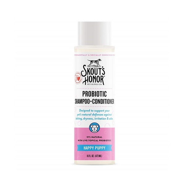 Skout's Honor Happy Puppy Probiotic Shampoo + Conditioner - 16oz