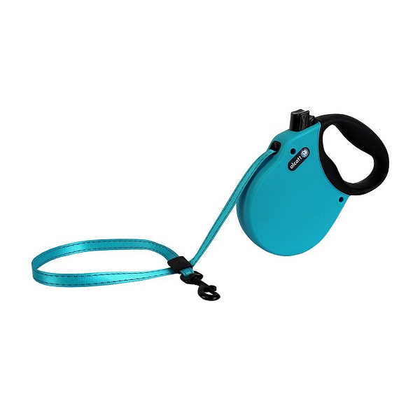 Alcott Adventure 10' X-Small Retractable Leash (25lb) - Blue