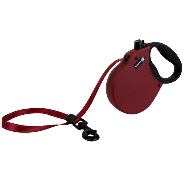 Alcott Adventure 16' Medium Retractable Leash (65lb) - Red
