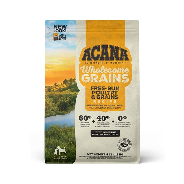 ACANA Wholesome Poultry Recipe & Grains Dog Food - 22.5lb