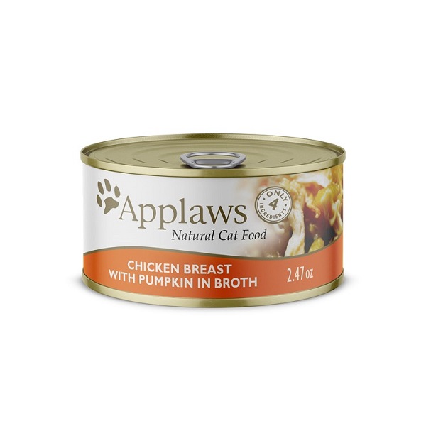 Applaws Chicken Breast With Pumpkin Canned Cat Food - 2.47oz