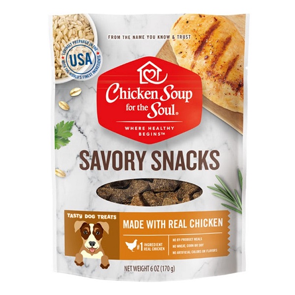 Chicken Soup for the Soul Savory Snacks Chicken Dog Treats - 6oz