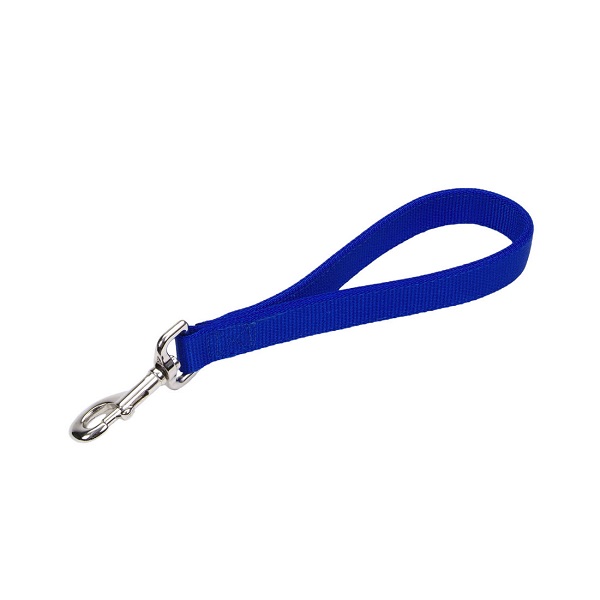 Coastal Pet Products 12" Double-Ply Dog Traffic Leash - Blue