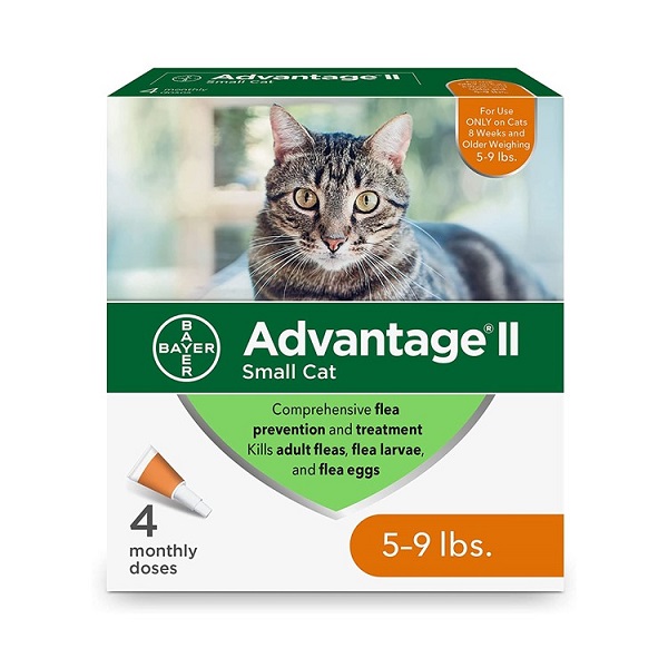 Advantage II Topical Flea Treatment For Cats - 4 Dose