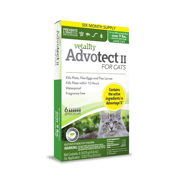 Vetality Advotect II for Cats - 6 Dose