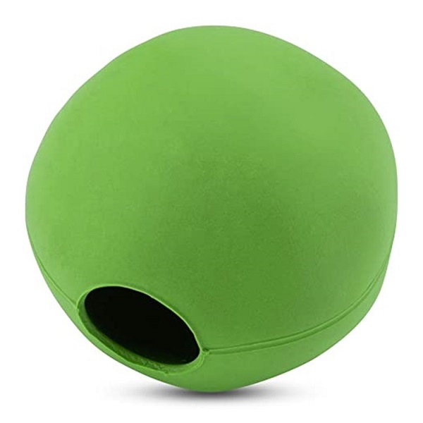 BECO Eco Friendly Treat Dispensing Ball Dog Toy (2")