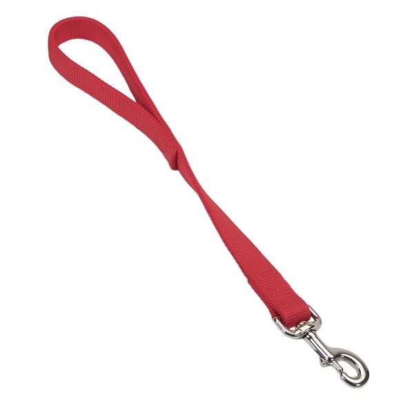 Coastal Pet Products 18" Double-Ply Dog Traffic Leash - Red