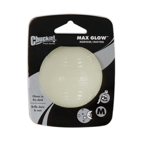 Chuckit! Max Glow Ball Dog Toy