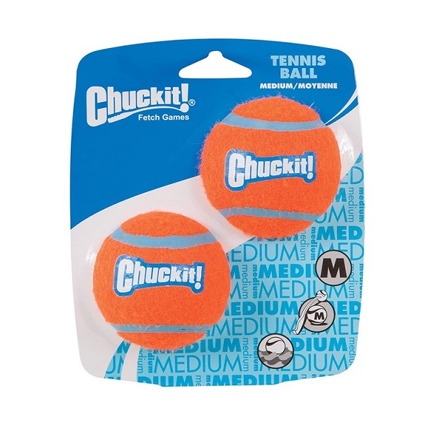 Chuckit! Tennis Ball Dog Toy - 2pk
