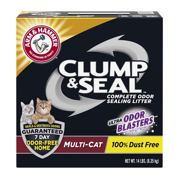 Arm & Hammer Clump & Seal Multi-Cat Scented Cat Litter