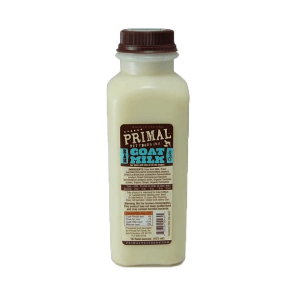 PRIMAL Raw Goat Milk for Dogs & Cats