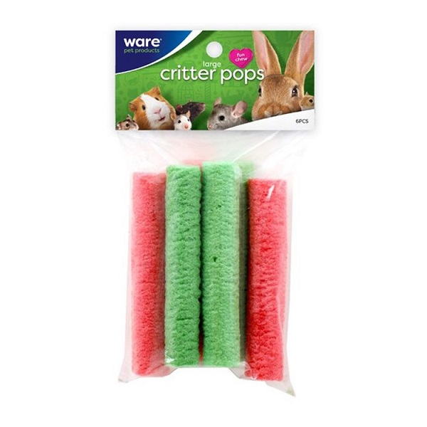 Ware Critter Pops Small Animal Fun Chew Treats - Large