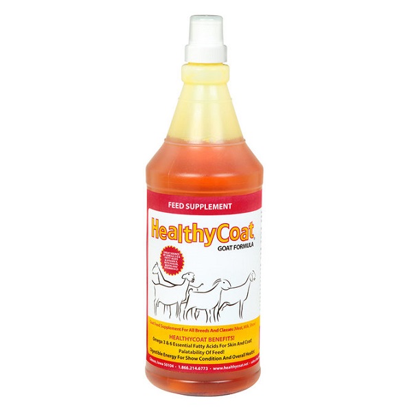 HealthyCoat for Goats Liquid Feed Supplement (32oz)