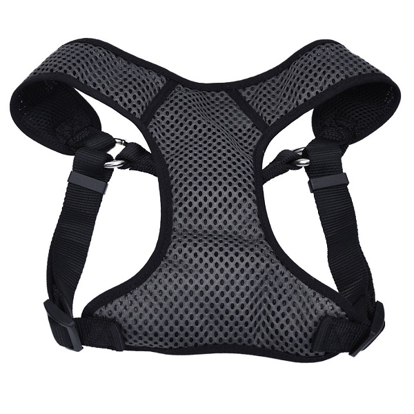 Coastal Pet Products 3/8" Comfort Soft Sport Wrap Adjustable Dog Harness (14"-16") - Black