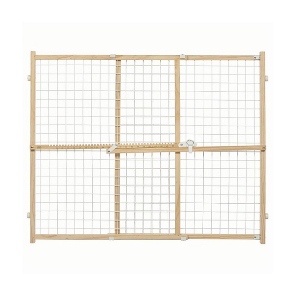 Midwest Wood & Wire Mesh Pet Gate - 32in