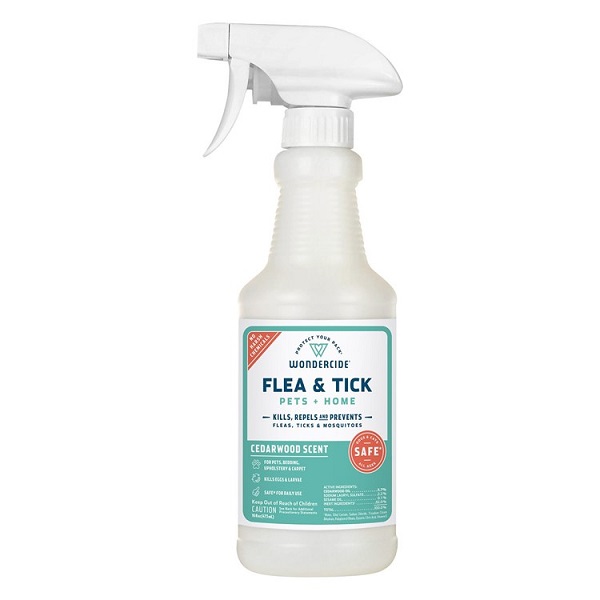 Wondercide Cedar Scented Ready-To-Use Flea & Tick Pet Spray