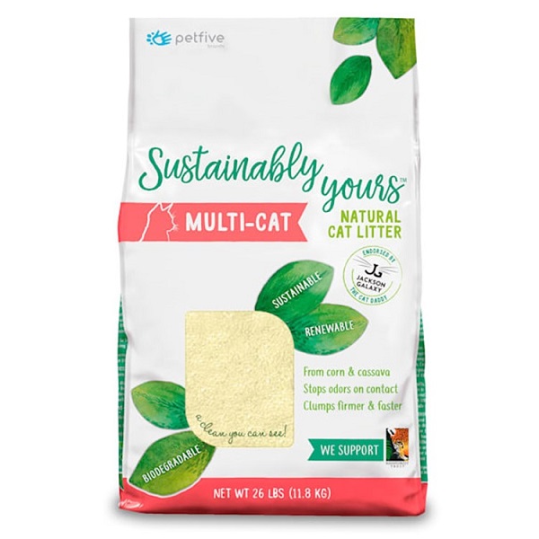 Sustainably Yours Multi-Cat All Natural Cat Litter