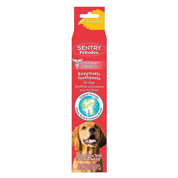 Sentry Petrodex Veterinary Strength Poultry Flavor Dog Toothpaste