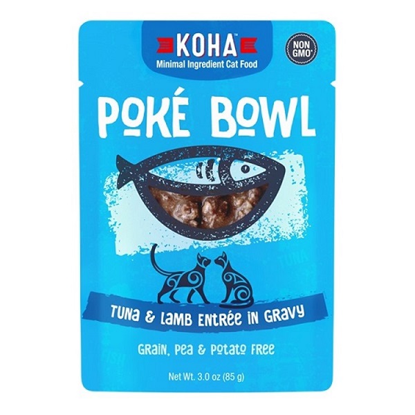 Poké Bowl Tuna & Lamb Entrée in Gravy Cat Food - 2.8oz