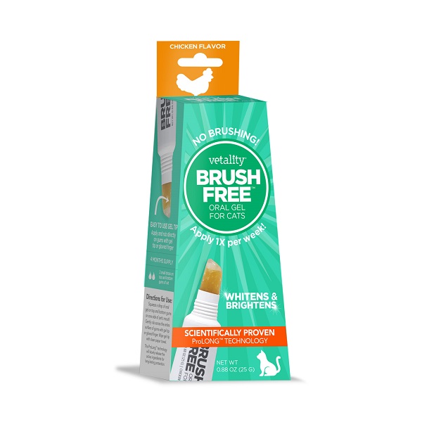 Vetality Brush Free Oral Gel for Cats - 25g
