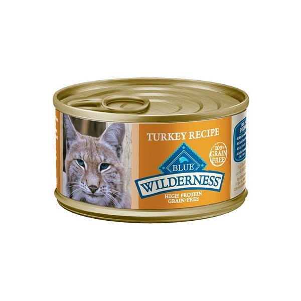Blue Buffalo Wilderness Turkey Grain-Free Wet Cat Food - 5.5oz