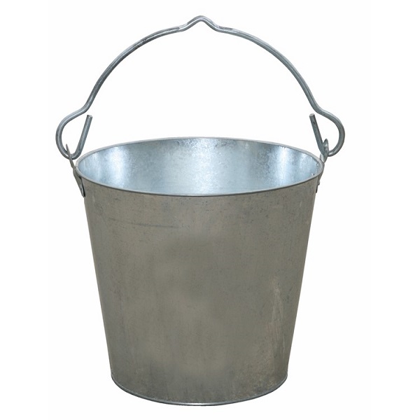 Miller MFG Little Giant Galvanized Metal Dairy Pail