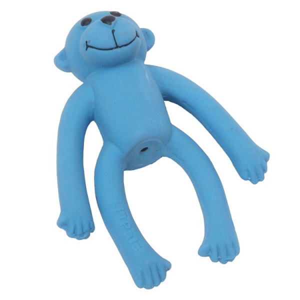 Coastal Pet Products Li'l Pals Latex Monkey Dog Toy (4")