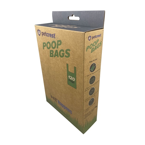 Petcrest Eco Handle Poop Bag - 120ct