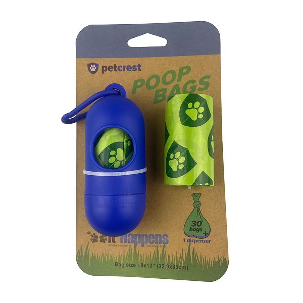 Petcrest Eco Dispenser Poop Bag - 30ct